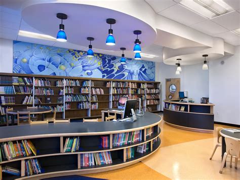 Carroll School Library School Library Design Library Design School