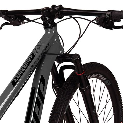 Bicicleta Sx Race Aro Quadro Alum Nio V Shimano Freio Mec Nico Grafite Dropp Aro