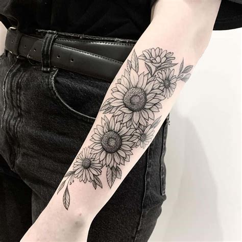 135 Sunflower Tattoo Ideas [best Rated Designs In 2020] Next Luxury