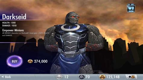 Injustice Gods Among Us Darkseid Battle Challenge Youtube