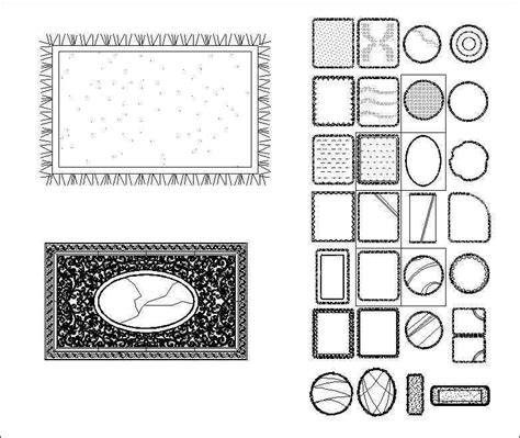 Carpet Gallery Autocad Blocks CollectionsAll Kinds Of Carpet CAD Blocks Free CAD Download