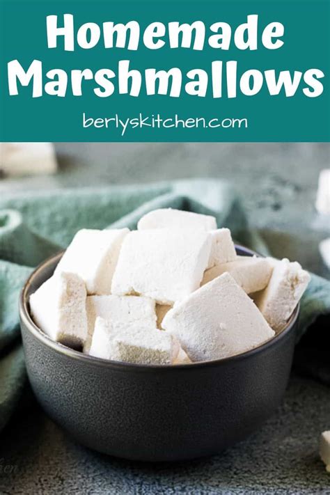 Simple Marshmallow Recipe Recipe Marshmallow Recipe Easy Recipes