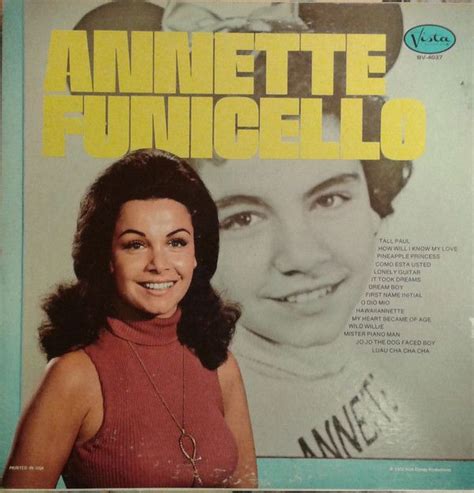 Annette Annette Funicello 1972 Annette Funicello Album Covers Dream Babe