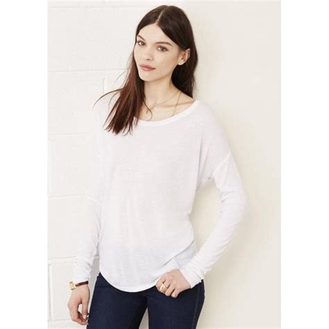Flowy Long Sleeve T Shirt With 2x1 Sleeves The Fashion Quarter From