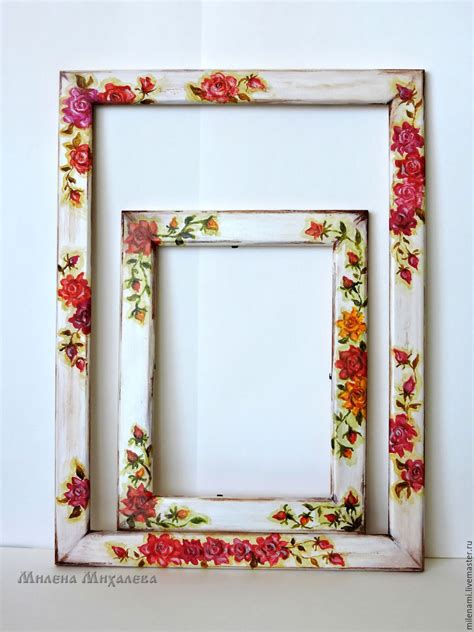 Photo Frames Hand Painted Shop Online On Livemaster With Shipping