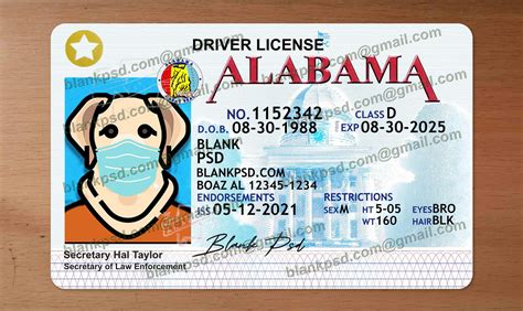 Nc Drivers License Template New V1 Blank Psd