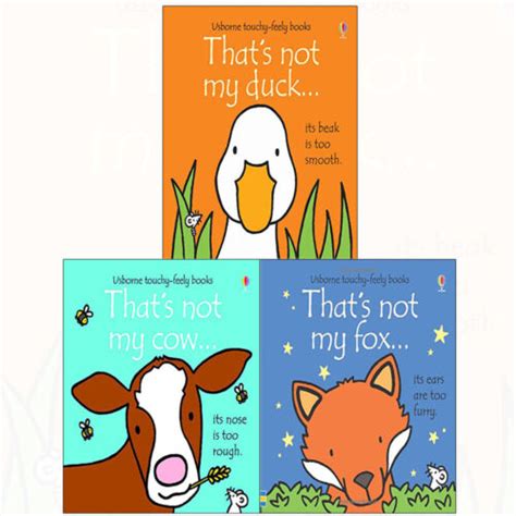 Fiona Watt Thats Not My Series 7 3 Books Bundle Collection Set Duck