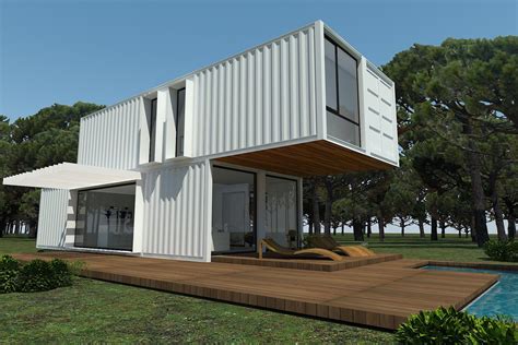 h kub Casas prefabricadas en contenedores marítimos Casas modulares