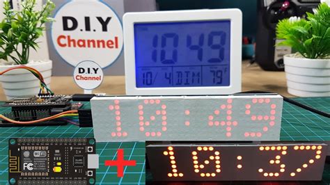 How To Control Max7219 Led Matrix With Esp8266 Nodemcu Over Wifi Vrogue