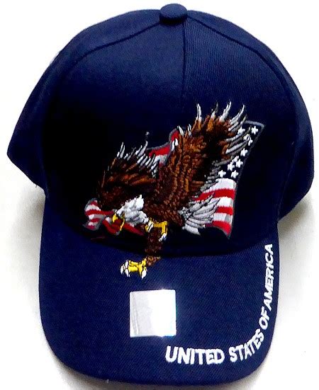 Wholesale Usa American Flag And Eagle Baseball Caps Hats Bulk Sale