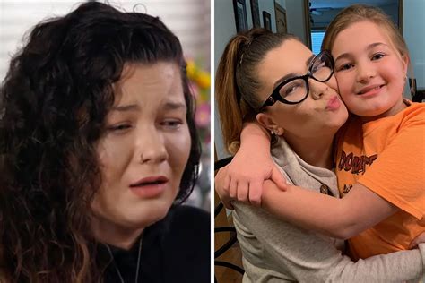 teen mom amber portwood breaks down and admits daughter leah 12 hasn t spoken to her in months
