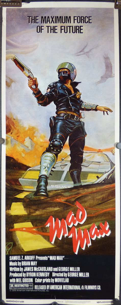 Gilliam often cites fellini as one of the defining influences on his visual style.26. MAD MAX, Original Authentic Insert Movie Theater Poster ...