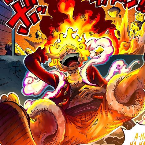 Monkey D Luffy Gear 5 Manga One Piece One Piece Wallpaper Iphone