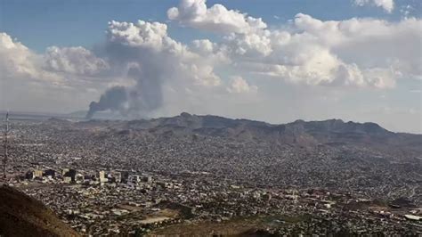 Juarez Landfill Catches Fire Sending Smoke Over The Borderland Kvia