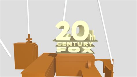 20th Century Fox From The Simpsons 3d Model By Kidsthyes 0187a4e