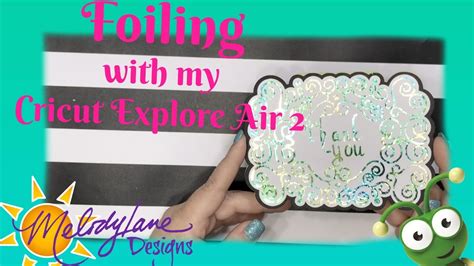 This article originally appeared on an art blog i had with three other women, check this art. Foiling with Cricut Explore Air Deco Foil Heat Embossing ...