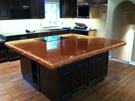 We did not find results for: Stained concrete countertop on kitchen island with built ...