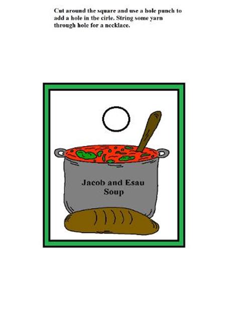 Download or print on our website, it's absolutely free. Jacob and Esau Sunday School Lesson