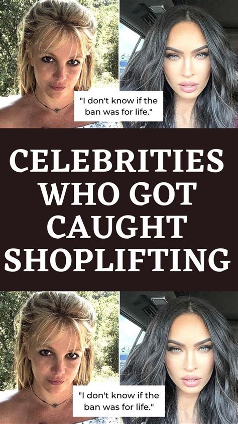 Celebrities Who Got Caught Shoplifting Artofit