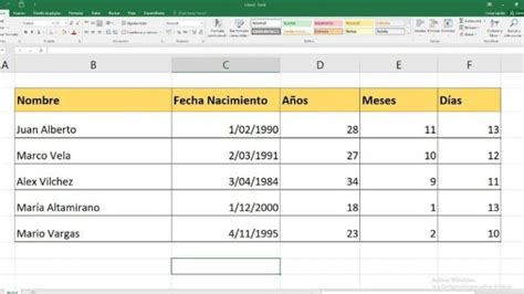 Cómo Calcular Semanas Entre Dos Fechas Con Funciones De Excel Mira