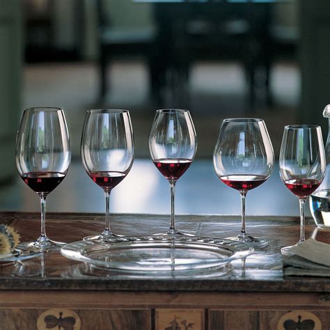 Riedel Vinum Bordeaux Cabernet And Merlot Pair Crystal Classics