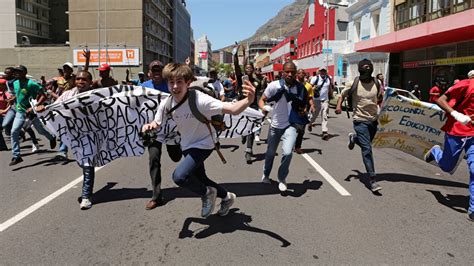 There's something exciting going on in cape town every week. Clashes in Cape Town as students demand free tuition ...