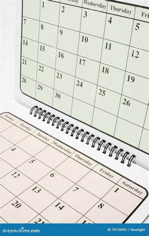 Calendar Stock Image Image Of Dates Schedule Calendar 7015695