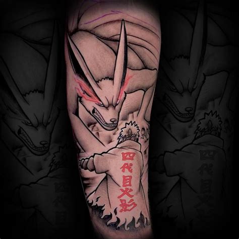 Naruto Tattoo Naruto Tattoo Geometric Tattoo Portrait Tattoo Tattoos