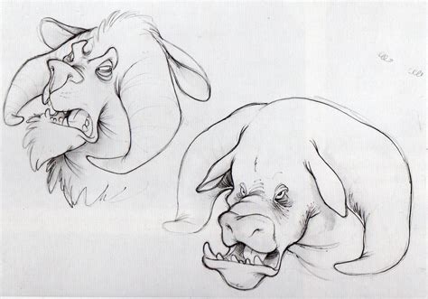 The Croods Chris Sanders Sketches Beauty And The Beast