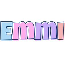 Emmi Logo | Name Logo Generator - Candy, Pastel, Lager, Bowling Pin ...