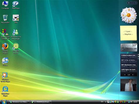 My Windows Vista Desktop By Taeniasolium On Deviantart