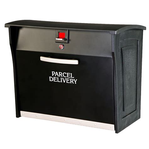 Solar Group Par10b01 Parcel Locking Box Black 1 Pack 149 Ext