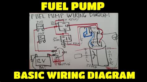 Fuel Pump Wiring Diagram Youtube