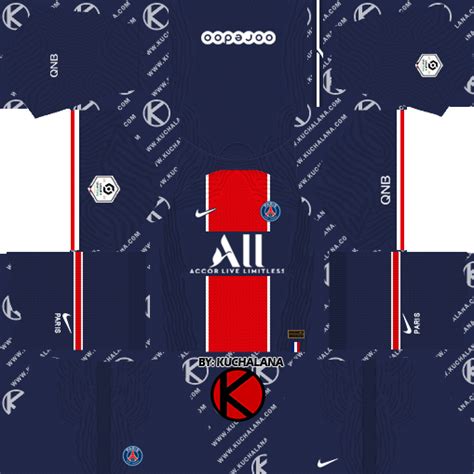 Paris SaintGermain PSG Nike Kits 2020/2021  DLS2019 Kits  Dream