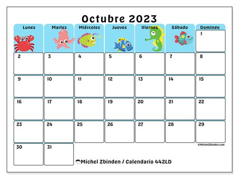 Calendario Octubre De Para Imprimir Ld Michel Zbinden Mx Riset