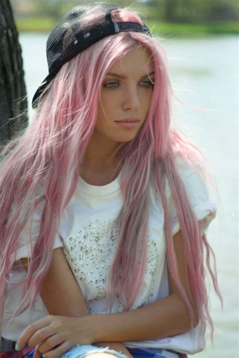 Light Pink Hair Tumblr