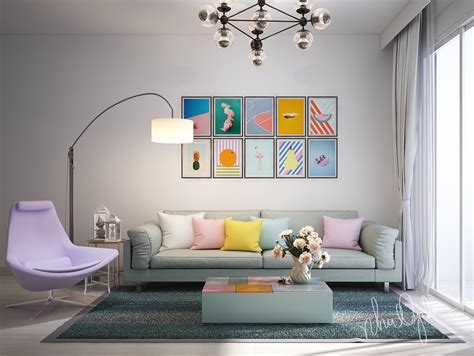 Chic Living Room Design Ideas Use An Art Decor To Amplify The Ambiance