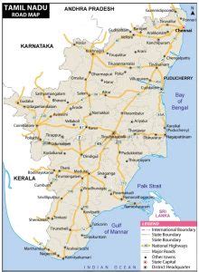 In tamil nadu, the highways & minor ports department (hmpd) is primarily responsible for construction and maintenance of roads including national highways, state highways and major district roads. Tamil Nadu Map Download Free In Pdf - Infoandopinion