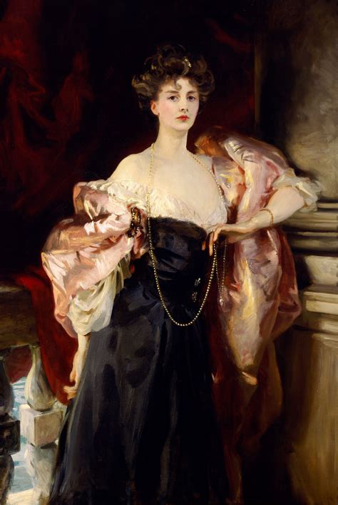 John Singer Sargent Portrait Of Lady Helen Vincent Viscountess D