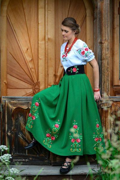 Lamus Dworski Folk Dresses Polish Traditional Costume Folk Fashion