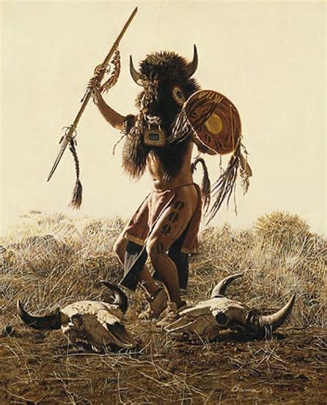 The Buffalo Dance Native American Warrior Native American Beauty American Indian Art Native