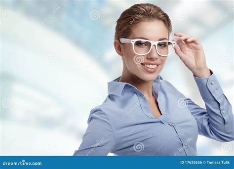 Woman Wearing Glasses In Office Royalty Free Stock Image Image 17625656