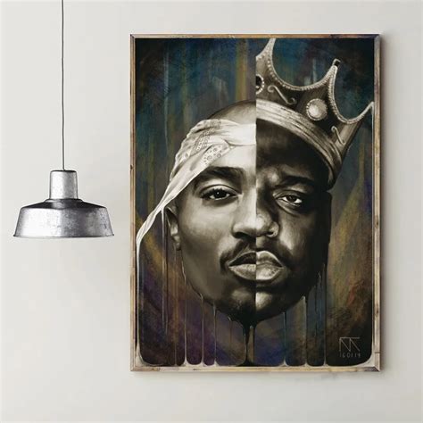 2pac Tupac Art Canvas Painting Wall Pictures For Living Room 60x90cm