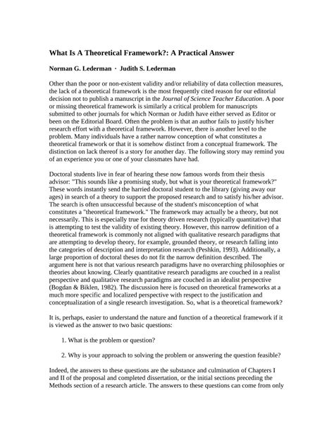 I have a difficult time making my theoretical framework with my research, aside from that i don't know also how to frame my research instrument with my research entitled: (PDF) What Is A Theoretical Framework? A Practical Answer