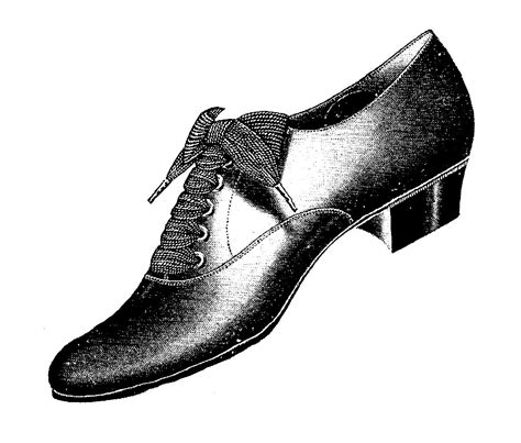 Digital Stamp Design Digital Vintage Shoe Slipper Fashion