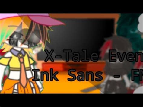 Ink!sans fight v0.39 new version of ink!sans fight author: Sans aus react to Ink X-Tale Event | new intro | Mitzumi ...