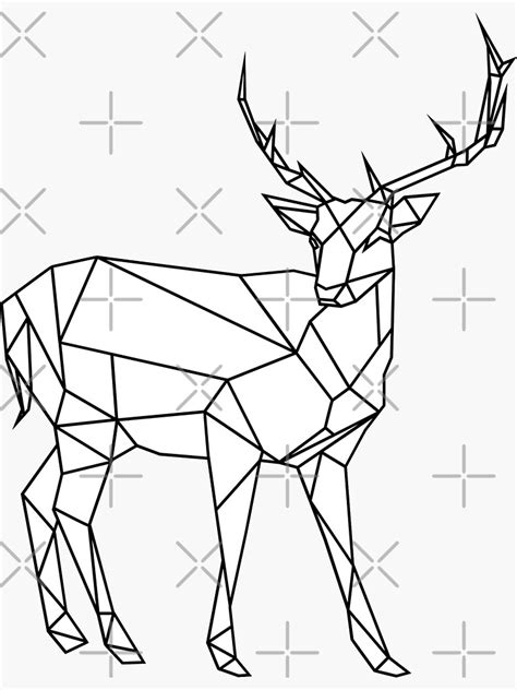 Oh Deer Sticker For Sale By Allamericanash Redbubble