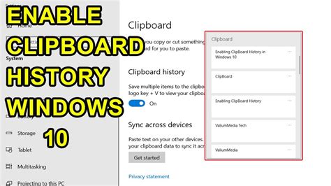 How To Enable Clipboard History In Windows 10 And Windows 11 To Use