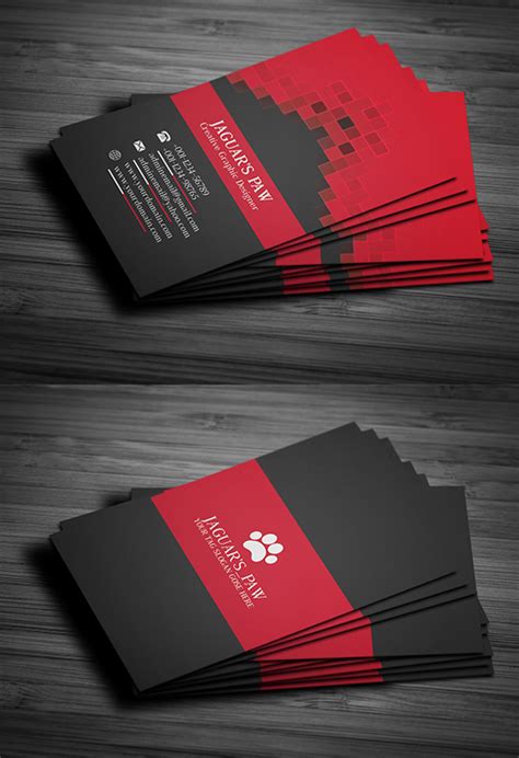 Free Business Card Templates Freebies Graphic Design Junction