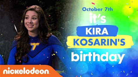 The Thundermans Happy Birthday Kira Kosarin Official Tribute Music Video Nick Youtube